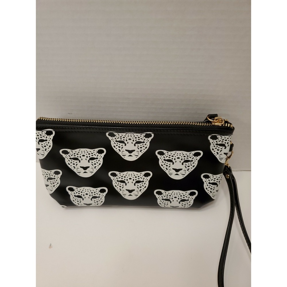 Far Nine California Style 64075UB LEOPARD wristlet/clutch. - Picture 4 of 6